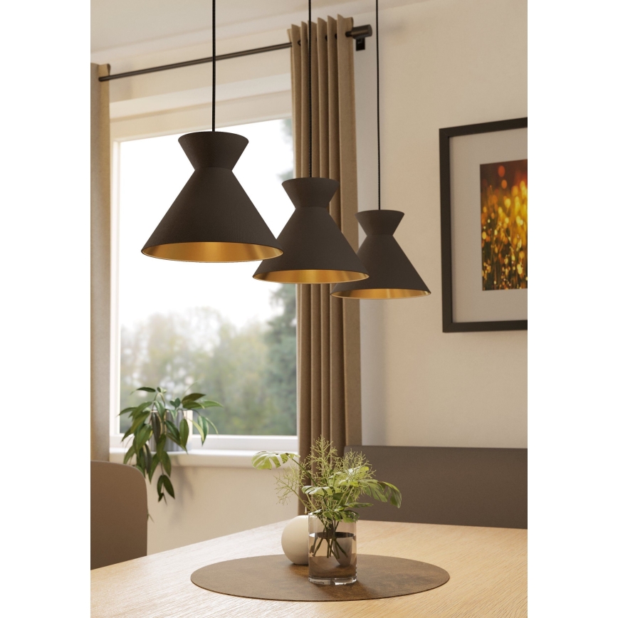 Eglo - Candelabro suspenso 3xE27/40W/230V