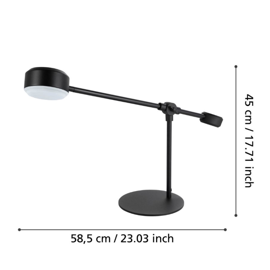 Eglo - Candeeiro de mesa LED LED/6,8W/230V