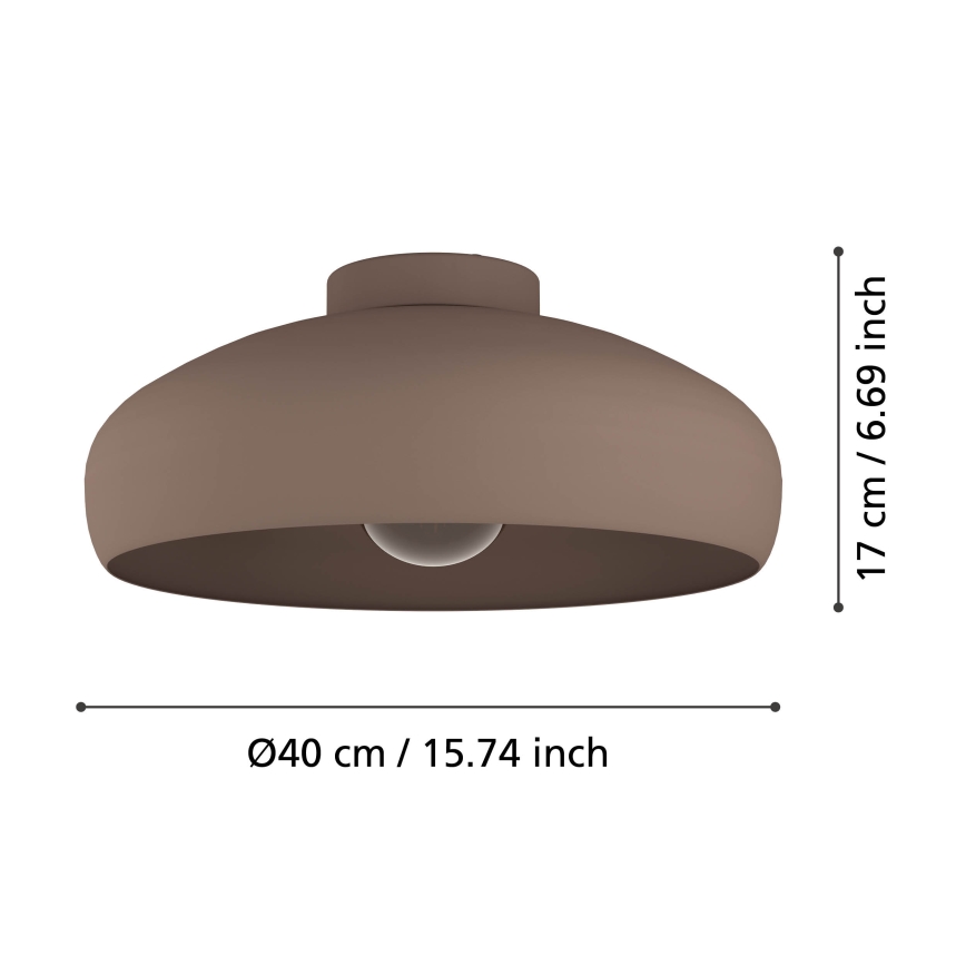 Eglo - Iluminação de teto 1xE27/60W/230V