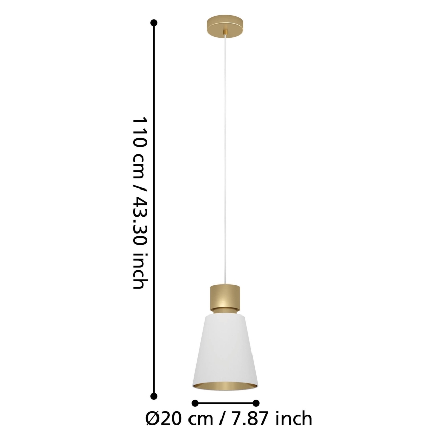 Eglo - Candelabro suspenso 1xE27/40W/230V