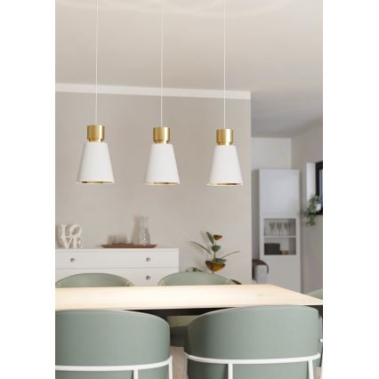 Eglo - Candelabro suspenso 3xE27/40W/230V