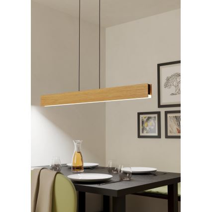 Eglo - Candeeiro suspenso LED RGBW com regulação LED/35W/230V 2700-6500K