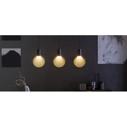 Eglo - Candeeiro suspenso LED 3xGU10/4,5W/230V 3000K