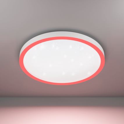 Eglo - Iluminação de teto LED RGBW com regulação LED/34,5W/230V 2700-6500K