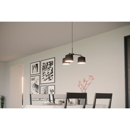 Eglo - Candelabro suspenso 3xE27/40W/230V
