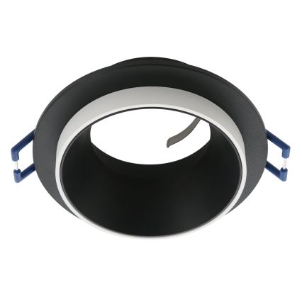Eglo - Iluminação embutida 1xGU10/35W/230V preto