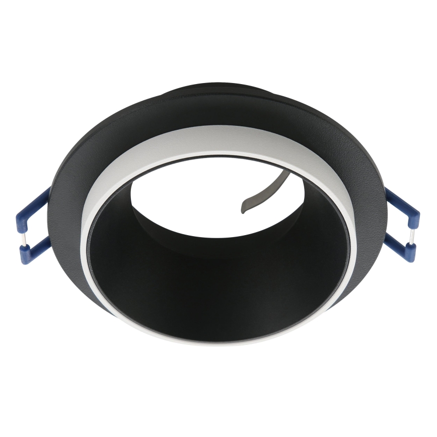 Eglo - Iluminação embutida 1xGU10/35W/230V preto