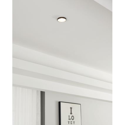 Eglo - Iluminação embutida 1xGU10/35W/230V branco