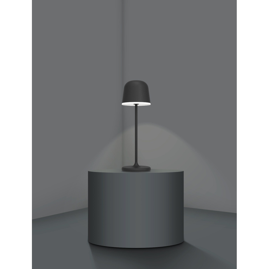 Eglo - LED Regulação exterior rechargeable candeeiro LED/2,2W/5V 1800 mAh preto IP54