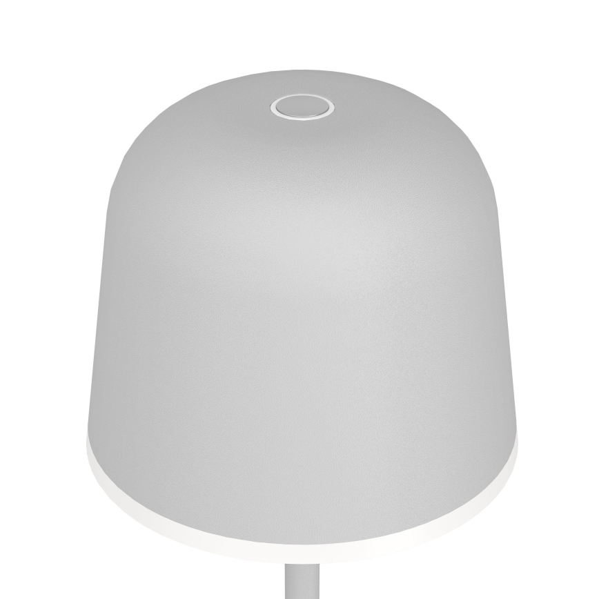 Eglo - LED Regulação exterior rechargeable candeeiro LED/2,2W/5V 1800 mAh cinzento IP54