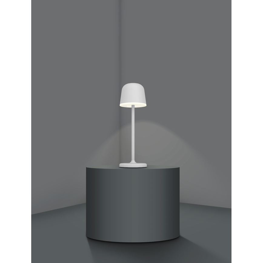 Eglo - LED Regulação exterior rechargeable candeeiro LED/2,2W/5V 1800 mAh cinzento IP54