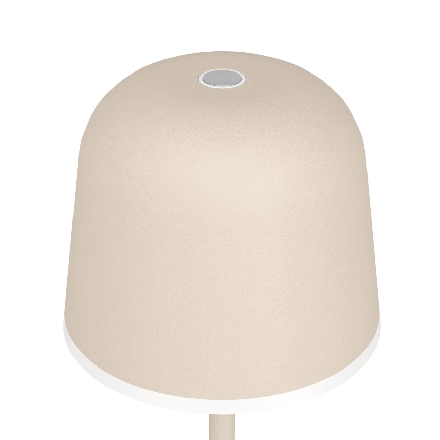 Eglo - LED Regulação exterior rechargeable candeeiro LED/2,2W/5V 1800mAh bege IP54