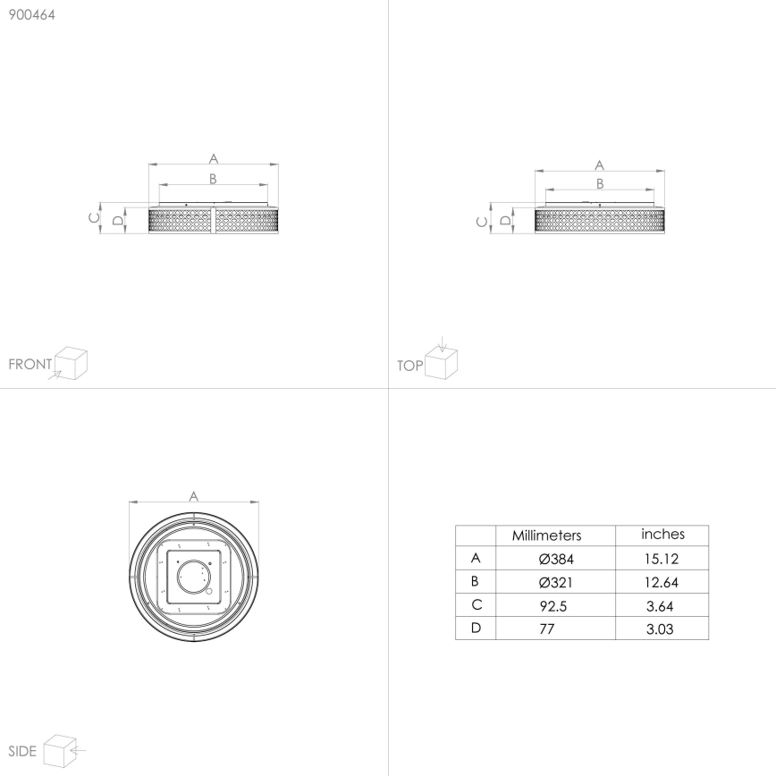Eglo - Iluminação de teto LED LED/24W/230V