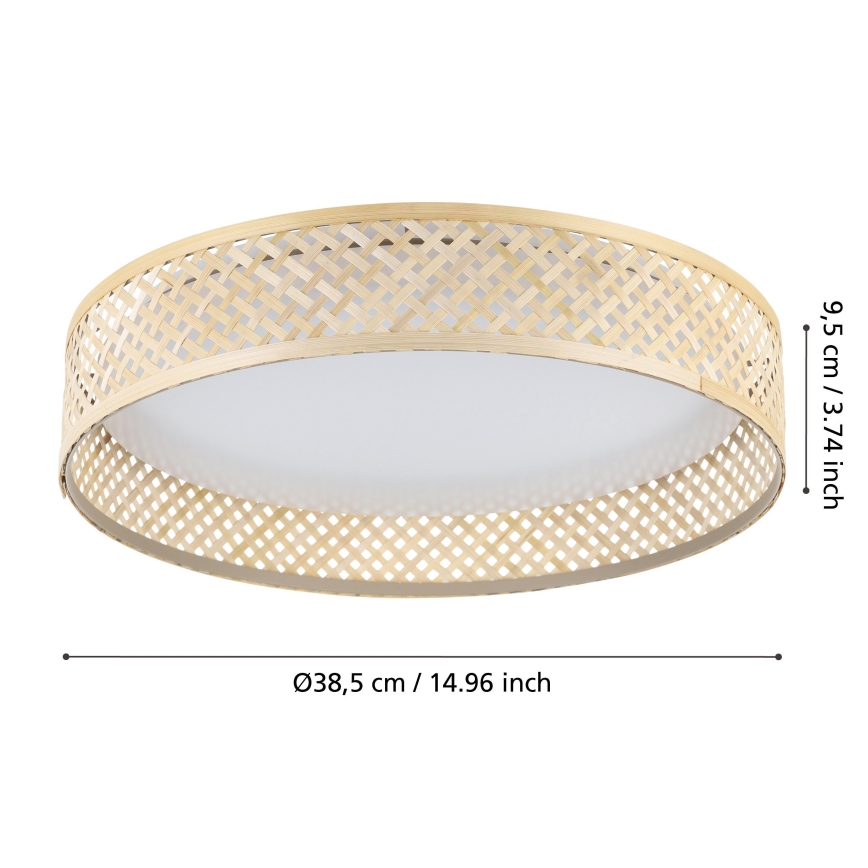 Eglo - Iluminação de teto LED LED/24W/230V