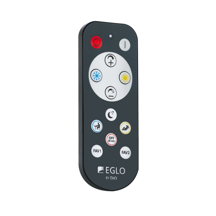 Eglo - Iluminação de parede LED com regulação LED/15,5W/230V + controlo remoto