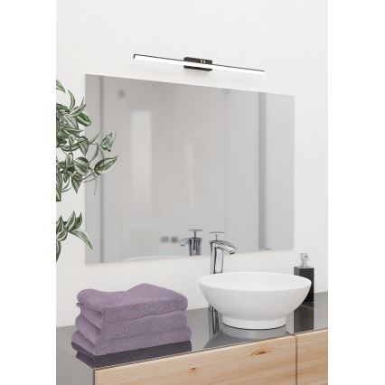 Eglo - Iluminação de espelho de casa de banho LED LED/5W/230V IP44 preto