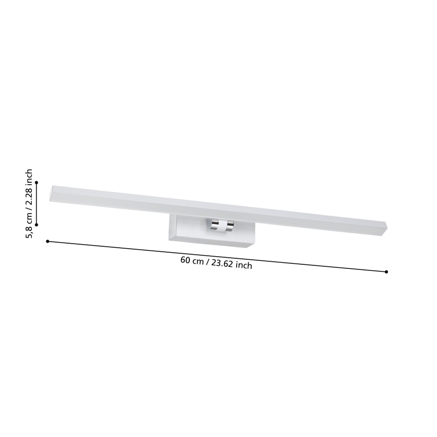 Eglo - Iluminação de espelho de casa de banho LED LED/5W/230V IP44 branco