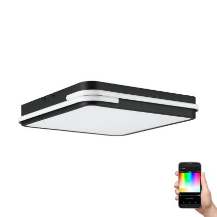 Eglo - Iluminação de teto LED RGBW com regulação LED/22W/230V 2700-6500K