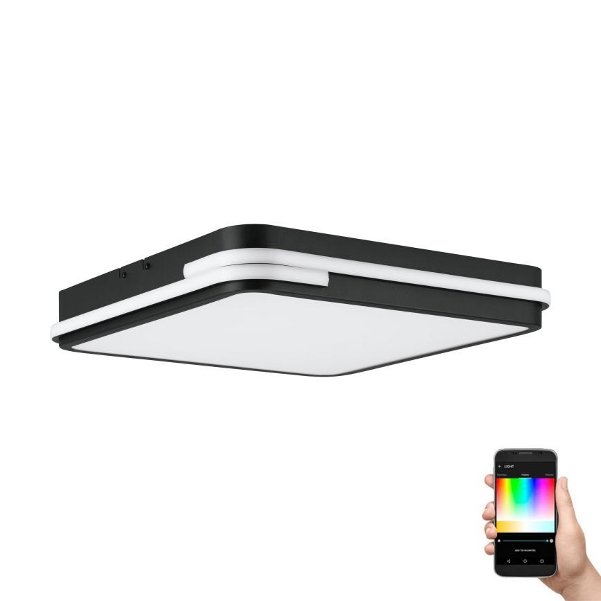 Eglo - Iluminação de teto LED RGBW com regulação LED/22W/230V 2700-6500K