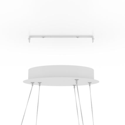 Eglo - Candelabro suspenso LED com regulação LED/43,2W/230V branco