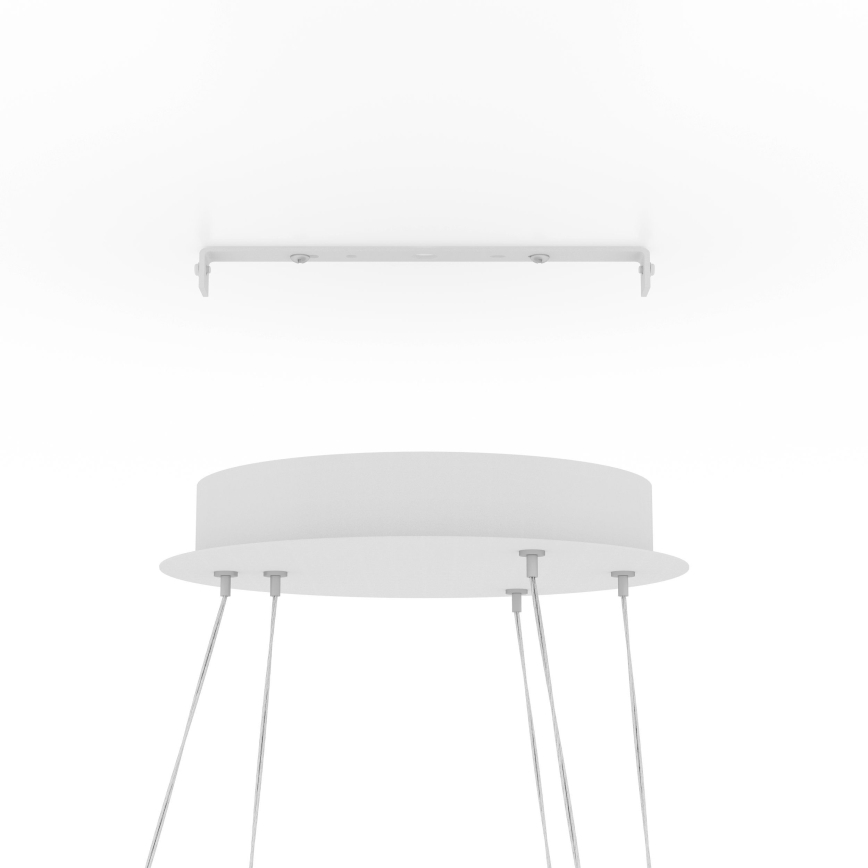 Eglo - Candelabro suspenso LED com regulação LED/43,2W/230V branco