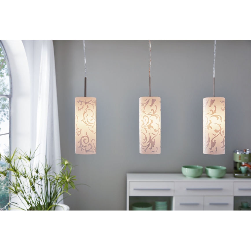 EGLO - Candelabro pendente 3xE27/60W/230V