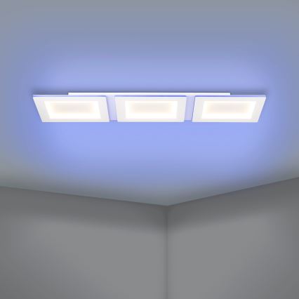 Eglo - Iluminação de teto LED RGBW com regulação LED/42,5W/230V