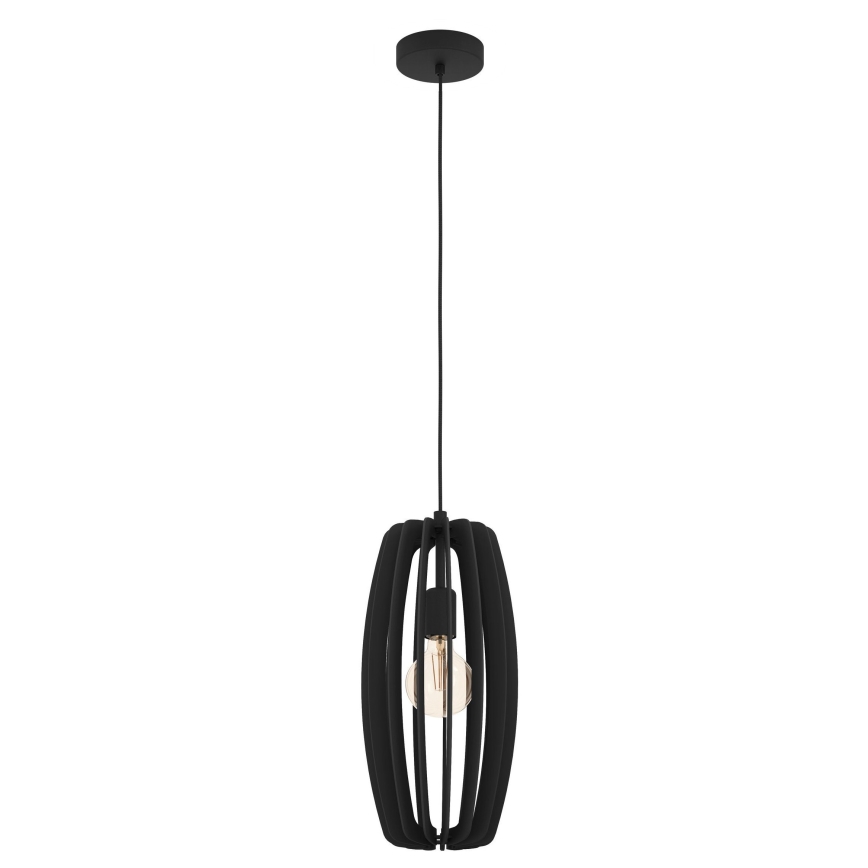 Eglo - Candelabro suspenso 1xE27/40W/230V preto