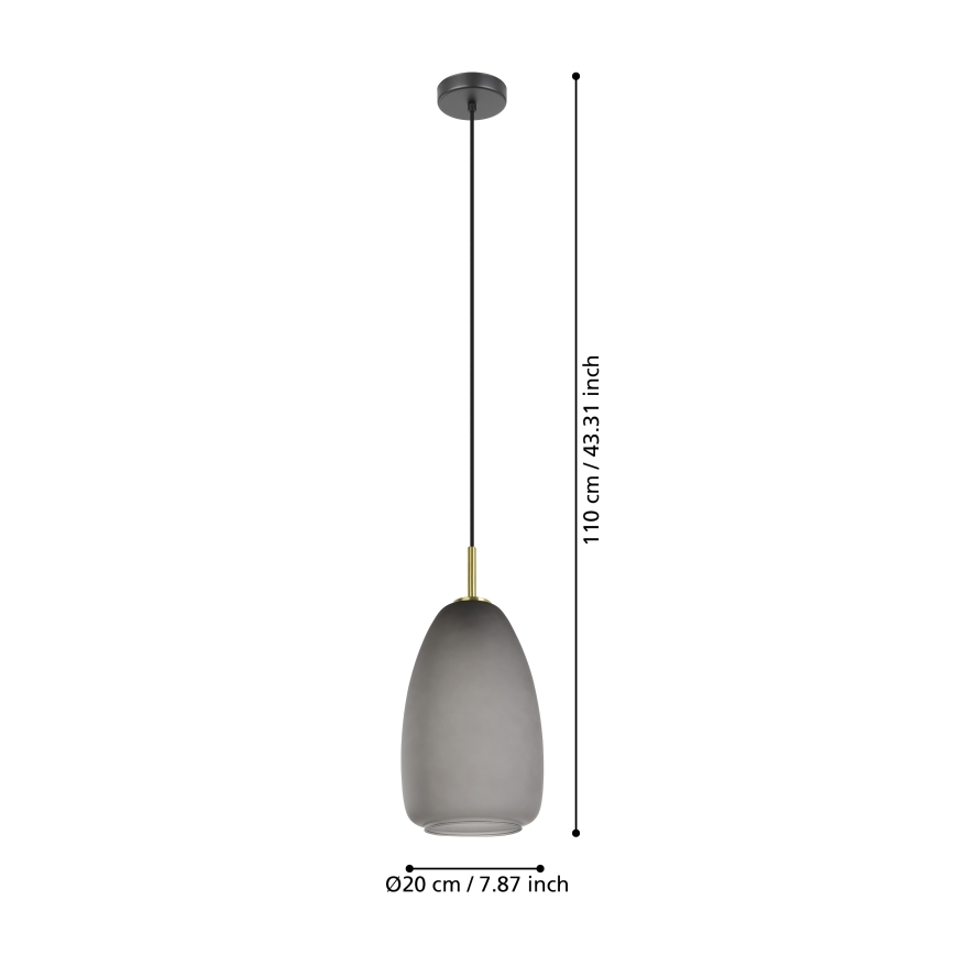 Eglo - Candelabro suspenso 1xE27/40W/230V