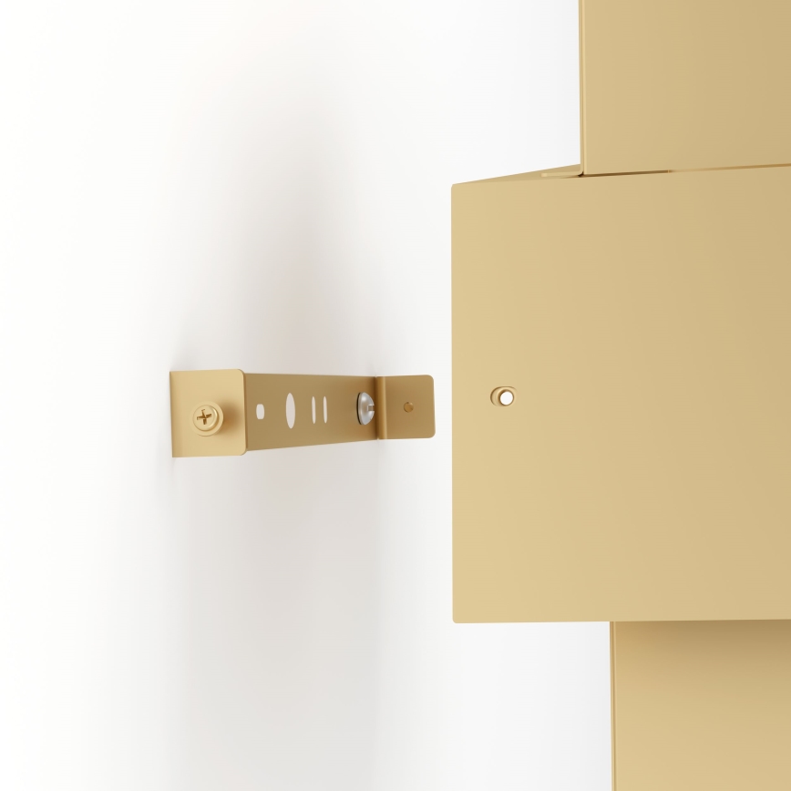 Eglo - Iluminação de parede 1xE27/40W/230V dourado
