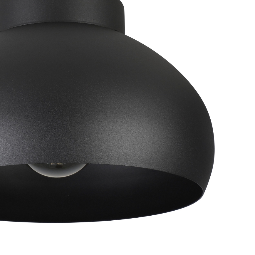Eglo - Iluminação de teto 1xE27/40W/230V preto