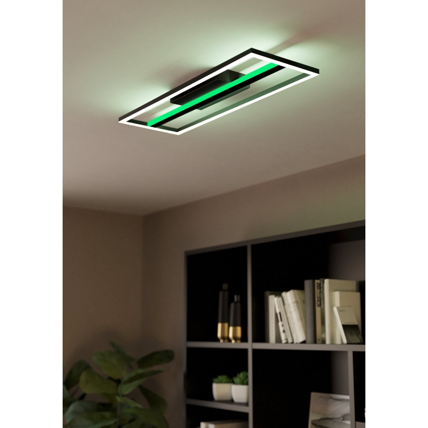 Eglo - Iluminação de teto LED RGBW com regulação LED/21W/230V 3000-6500K