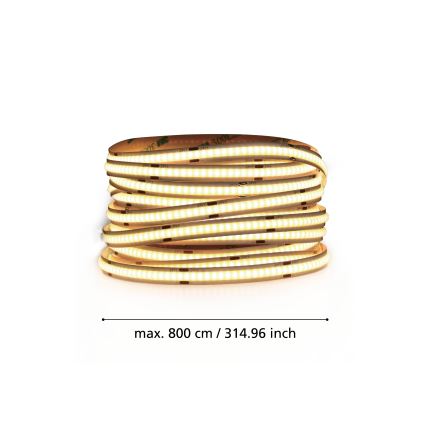 Eglo - Tira LED 8m LED/64W/24/230V 3000K