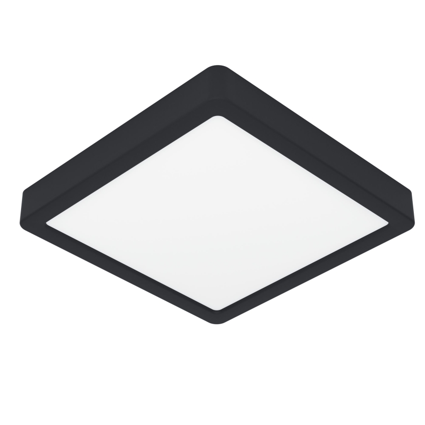 Eglo - Iluminação de teto LED com regulação LED/17W/230V preto