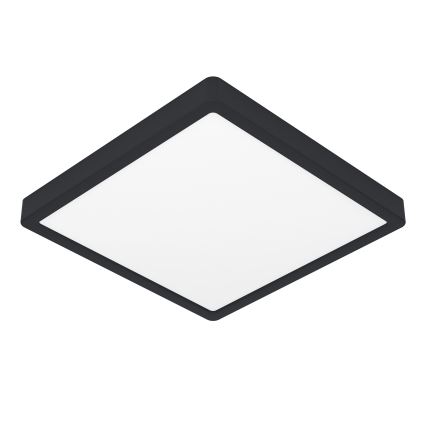 Eglo - Iluminação de teto LED com regulação LED/20,5W/230V preto