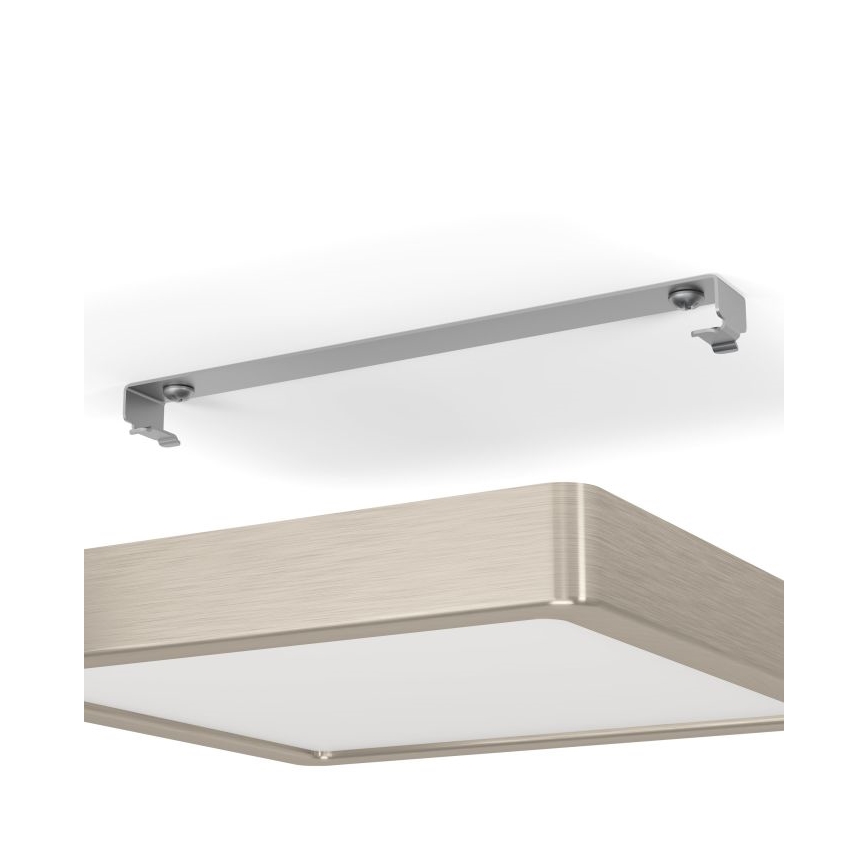 Eglo - Iluminação de teto LED com regulação LED/17W/230V cromado mate