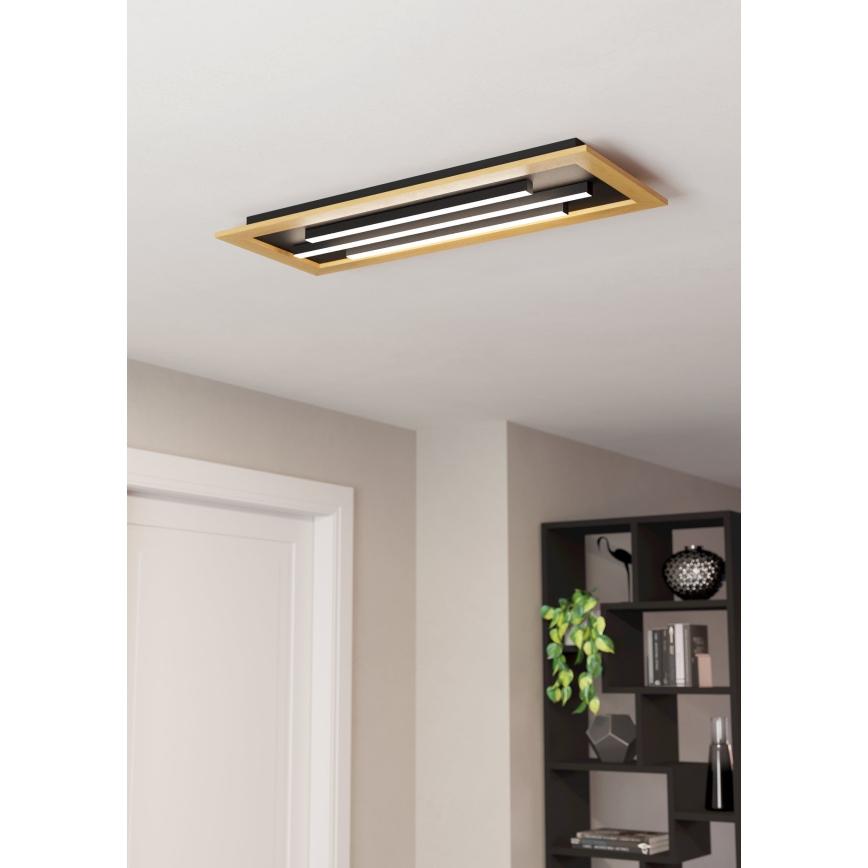 Eglo - Iluminação de teto LED com regulação LED/32,1W/230V + controlo remoto