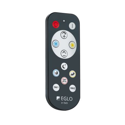 Eglo - Iluminação de teto LED com regulação LED/32,1W/230V + controlo remoto