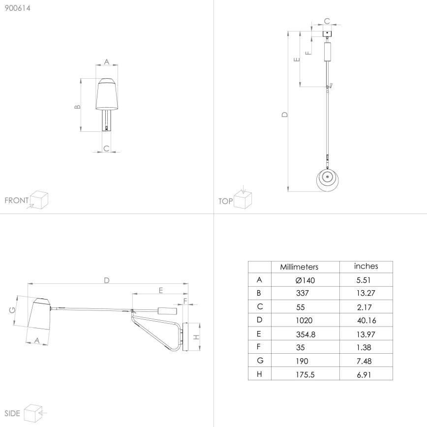 Eglo - Candeeiro de parede 1xE27/28W/230V