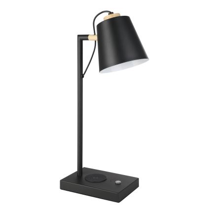 Eglo - Candeeiro LED com regulação e carregamento sem fios LED/5,5W/230V