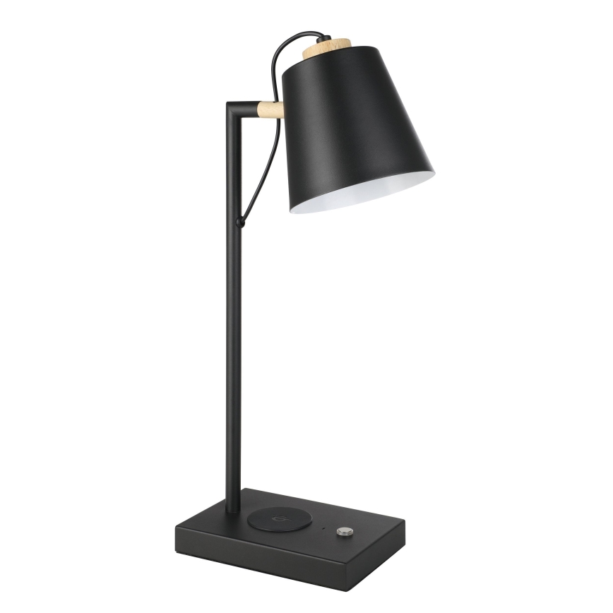 Eglo - Candeeiro LED com regulação e carregamento sem fios LED/5,5W/230V