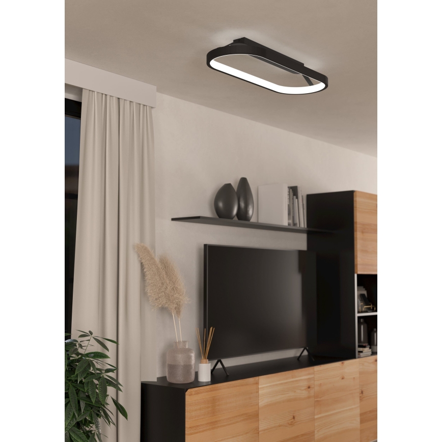 Eglo - Iluminação de teto LED com regulação LED/27W/230V