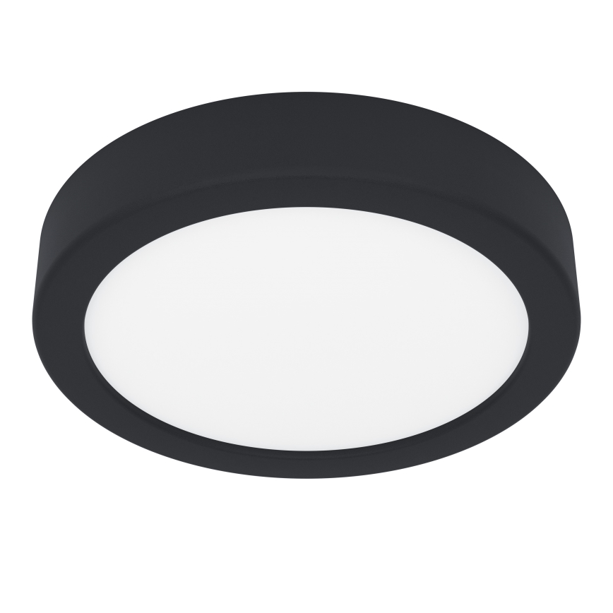 Eglo - Candeeiro de tecto para casa de banho LED/11W/230V IP44 preto Ø 16 cm