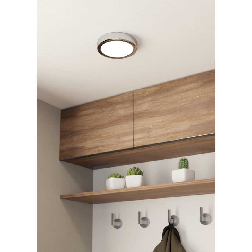 Eglo - Iluminação de teto para casa de banho LED LED/11W/230V IP44 cromado brilhante