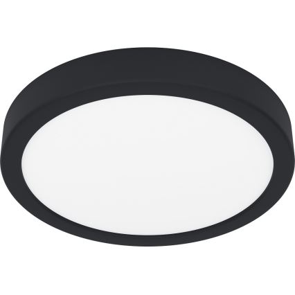Eglo - Iluminação de teto de casa de banho LED LED/17W/230V preto IP44