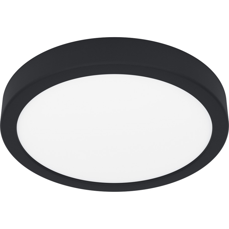Eglo - Iluminação de teto de casa de banho LED LED/17W/230V preto IP44