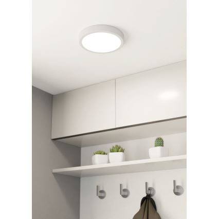 Eglo - Iluminação de teto de casa de banho LED LED/17W/230V branco IP44