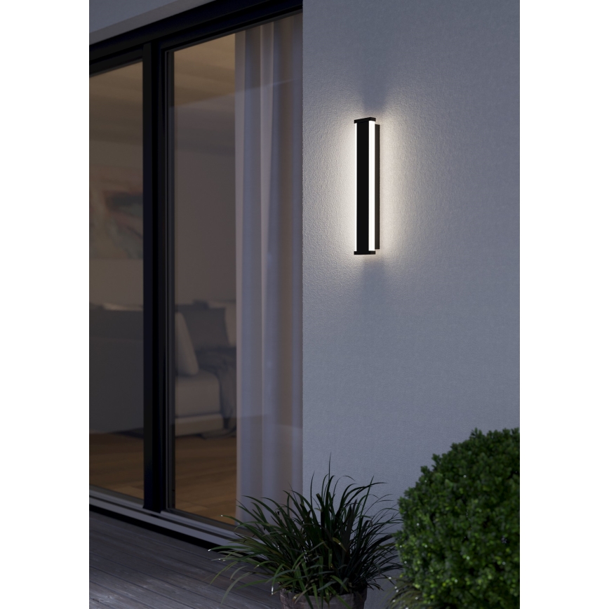 Eglo - Iluminação de parede exterior LED 2xLED/3,7W/230V 3000K IP55