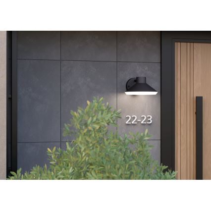 Eglo - Iluminação de parede exterior LED 1xGU10/4,6W/230V IP44