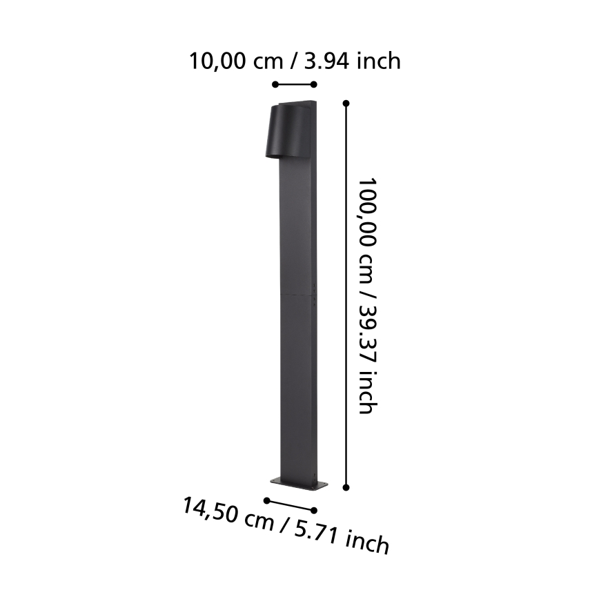 Eglo - Candeeiro exterior LED 1xGU10/4,6W/230V IP54